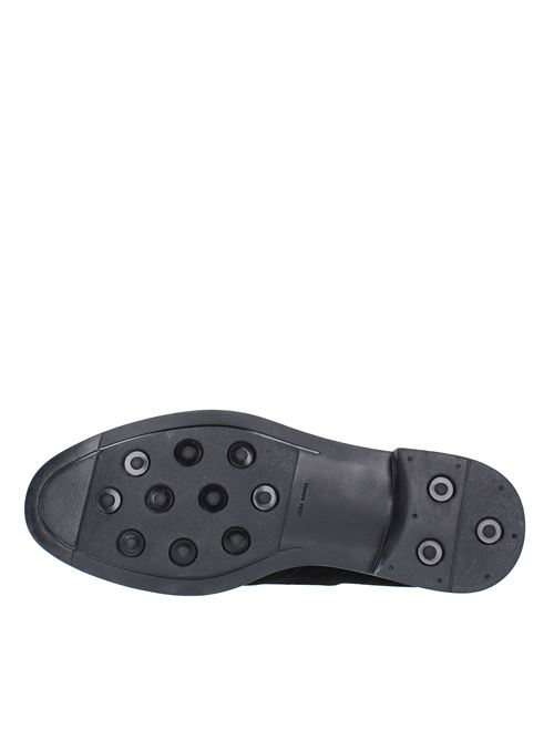 Polacchine modello 206-02 in camoscio TRIVER FLIGHT | 206-02NERO